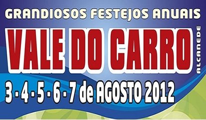 Festas em Vale do Carro de 3 a 7 de Agosto