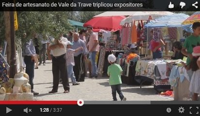 Video – Feira de Artesanato de Vale da Trave triplicou expositores