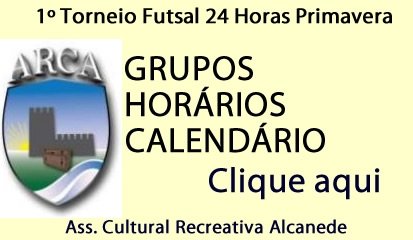 1º Torneio Futsal 24 Horas Primavera – Grupos – Horários – Calendário Jogos