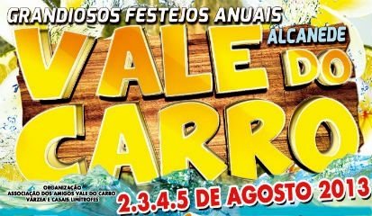 Vale do Carro em festa de 2 a 5 de agosto