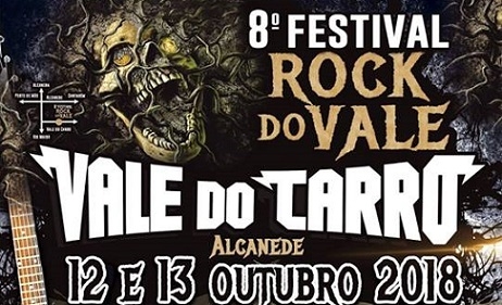 8º Festival – Rock do Vale começa na sexta feira dia 12 de outubro