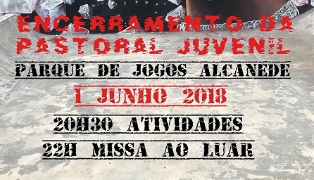 Missa ao luar encerra  Pastoral Juvenil de Alcanede no dia 1 de junho
