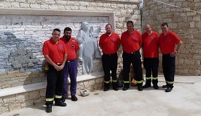 Bombeiros Alemães trocam experiências com Bombeiros de Alcanede
