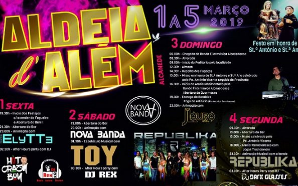 Aldeia d`Além em Festa de 1 a 5 de março