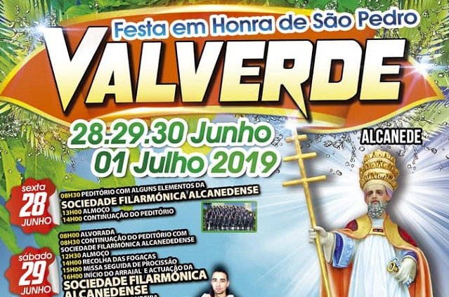 S. Pedro – Valverde entra em festa no dia 28 junho