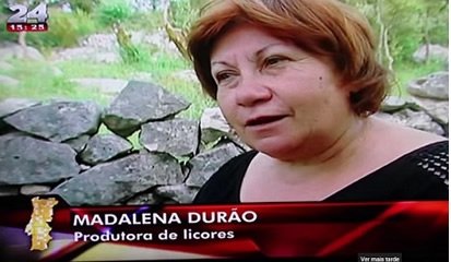 TVI 24 foi provar os licores de Madalena Durão em Vale da Trave