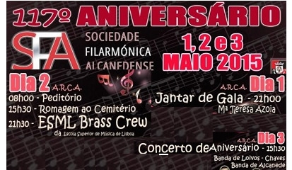Escola Superior de Música de Lisboa participa nos 117 anos da Banda de Alcanede