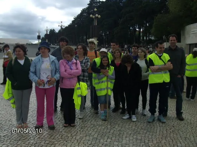 Jovens de Aldeia da Ribeira fazem peregrinação a Fátima