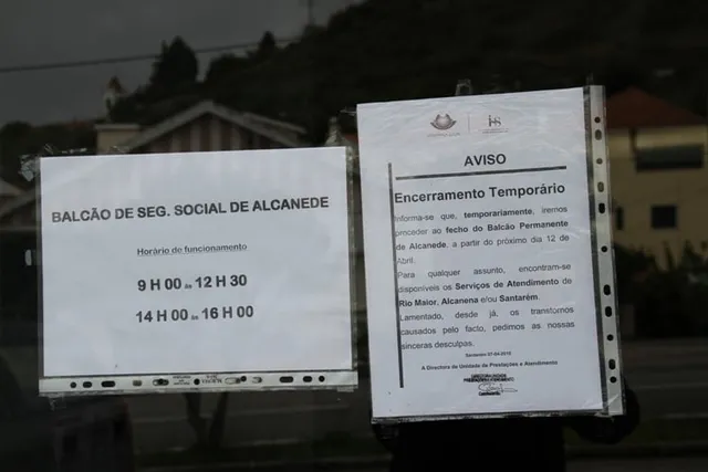 Balcão da segurança social de Alcanede… Encerramento é temporário ou definitivo?