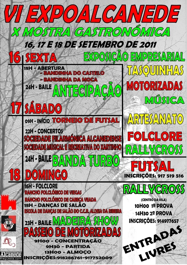 Expo Alcanede Cartaz Oficial