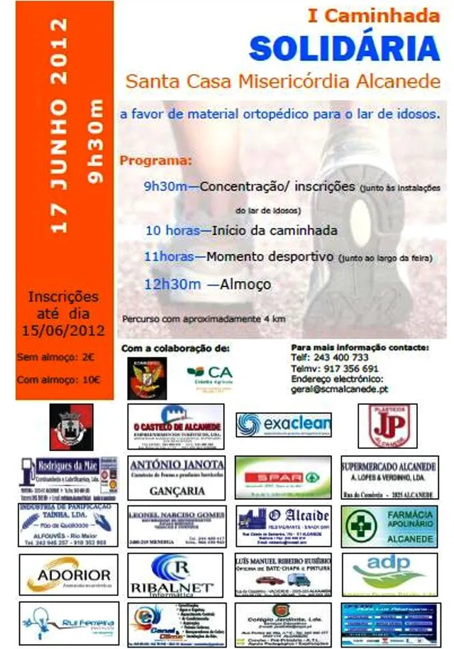 Cartaz I Caminhada SCMA