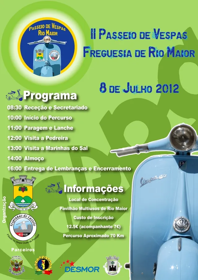 Cartaz II Passeio Vespinhas