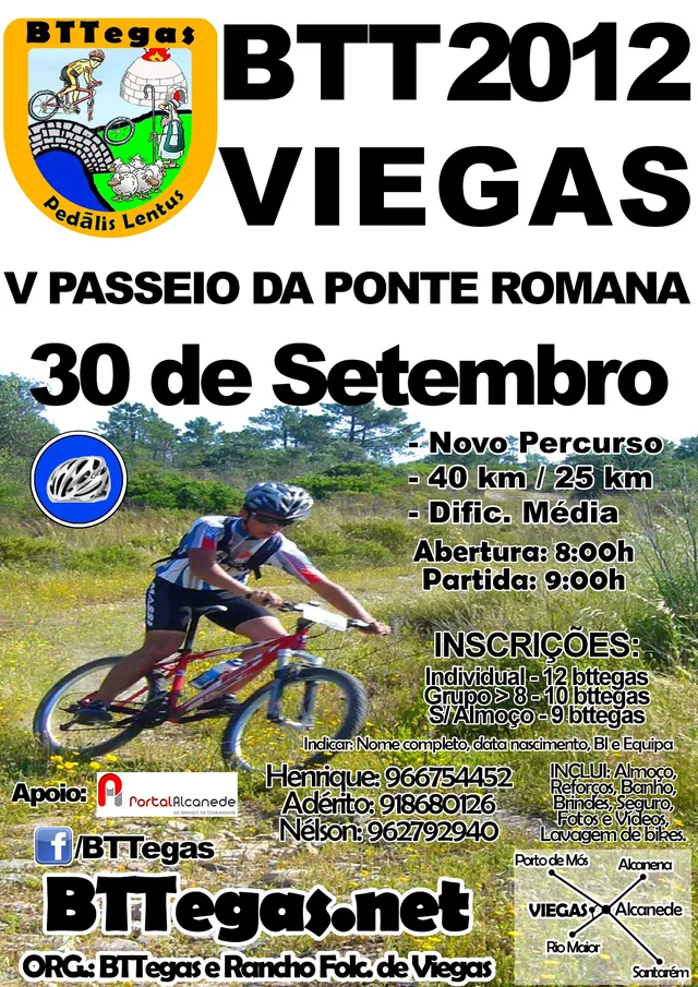 Cartaz BTT Egas2012