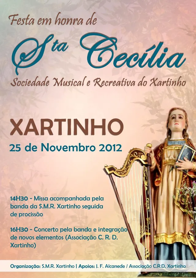 Cartaz S Cecilia Xartinho