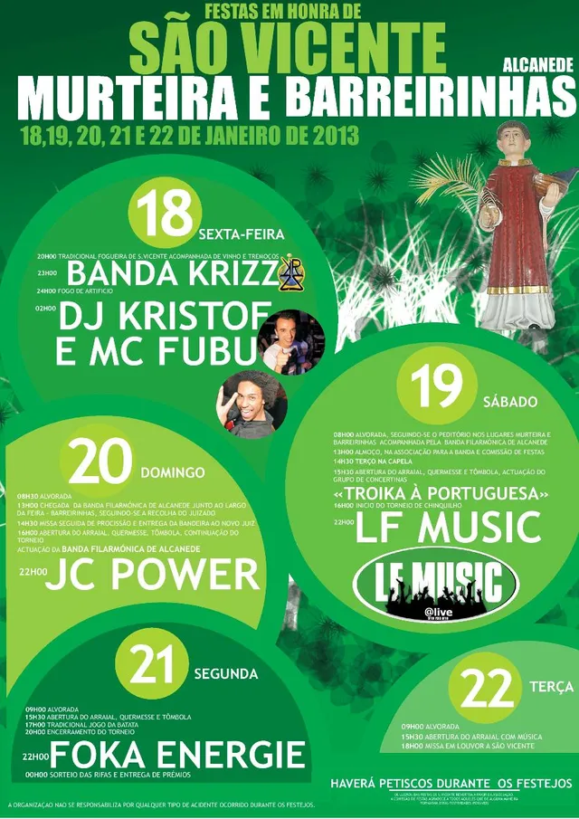 Cartaz SaoVicente 2013