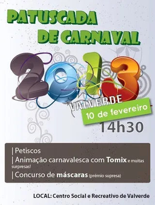 Cartaz Patuscada Valverde