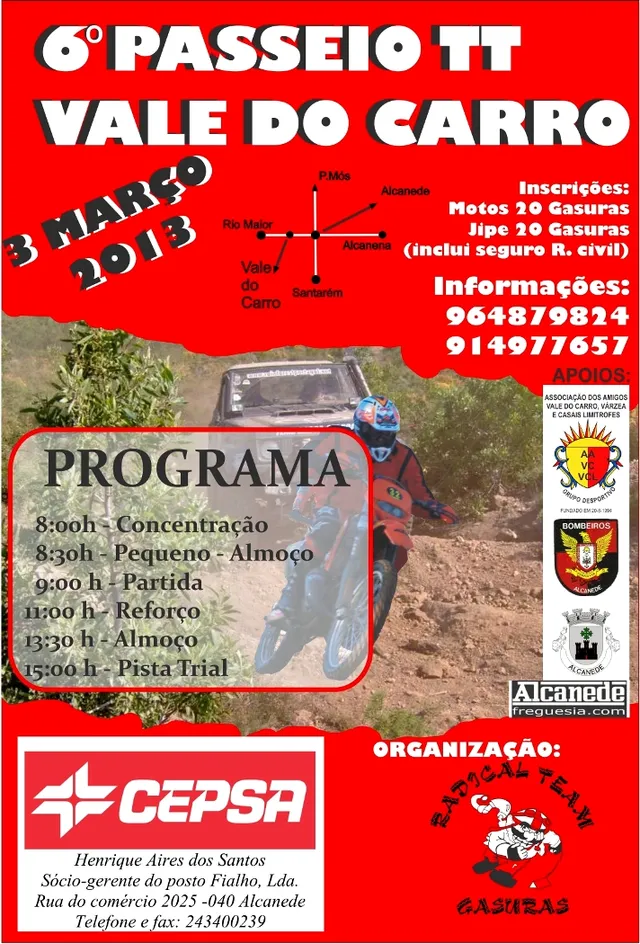 PasseioTT Gasuras 2013