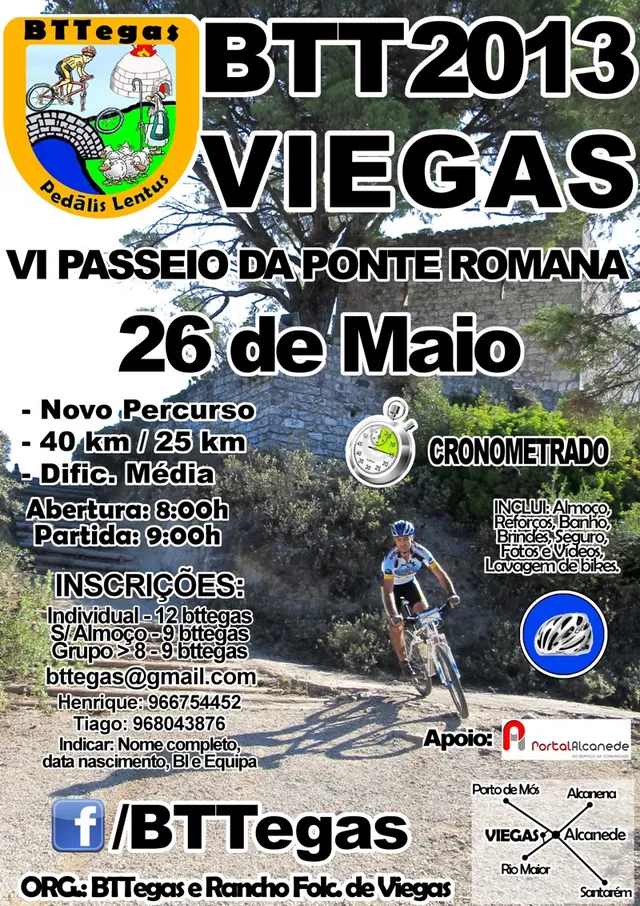 BTT Viegas 2013 Cartaz