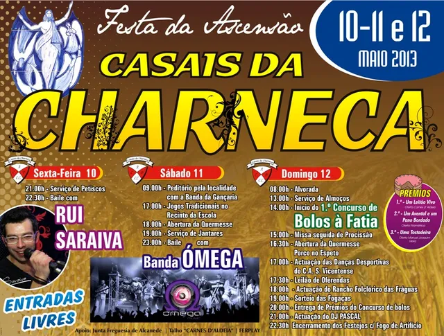 Cartaz Festa Ascencao 2013