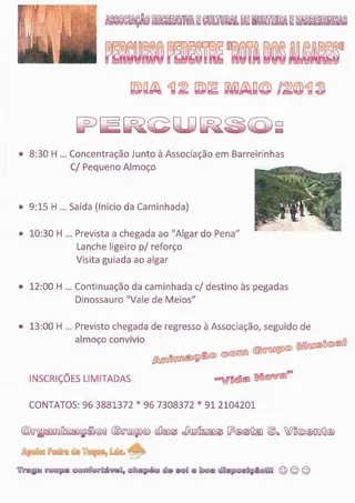 Cartaz Rota algares 2013