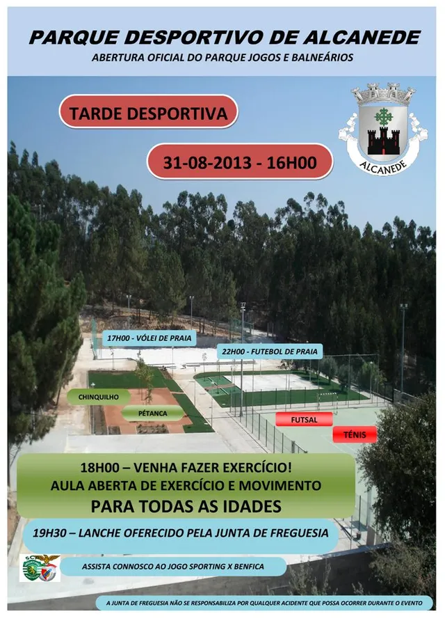 cartaz abertura campo desportivo jpeg