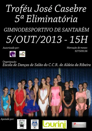 Cartaz trofeu Dancas Salao