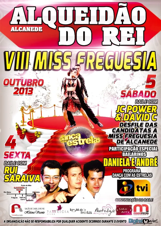 Cartaz Miss Freguesia 2013