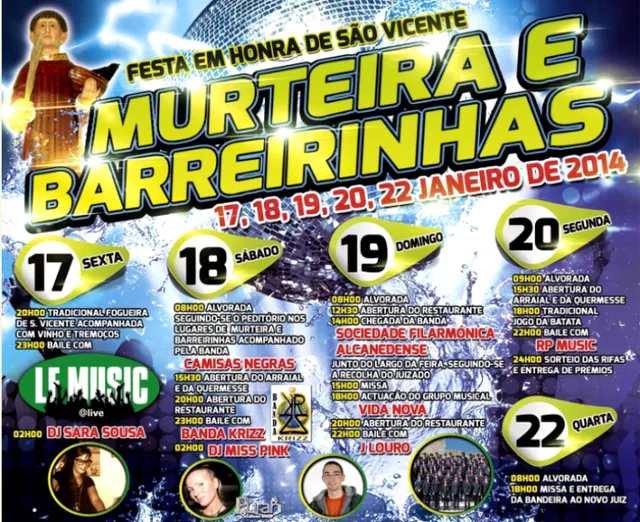 Cartaz Festa Murteira Barreirinhas