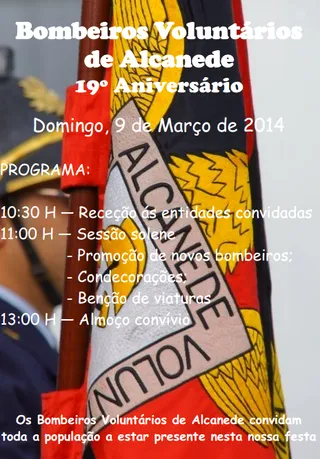 Cartaz aniversario BVA 2014