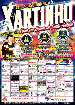 cartaz xartinho 2014