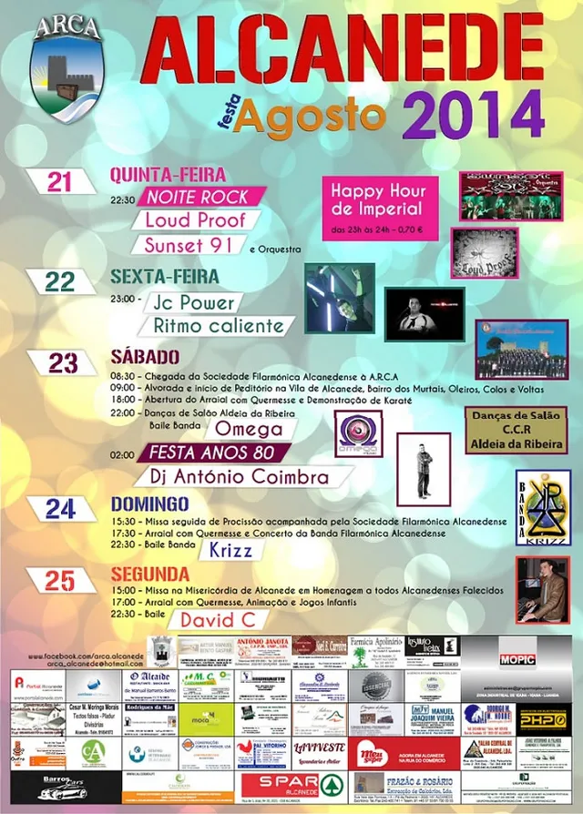 cartaz alcanede 2014