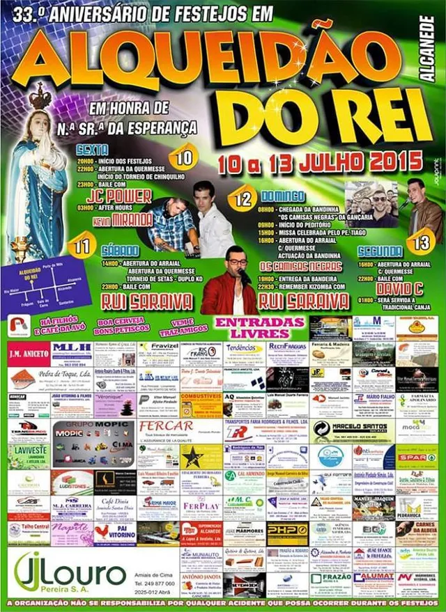 cartaz alquidao rei 2015