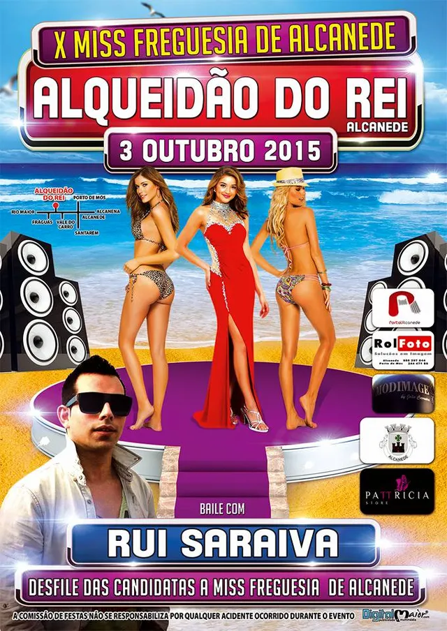 cartaz miss freguesia 2015