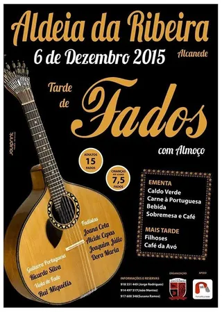 cartaz fado aribeira 2015