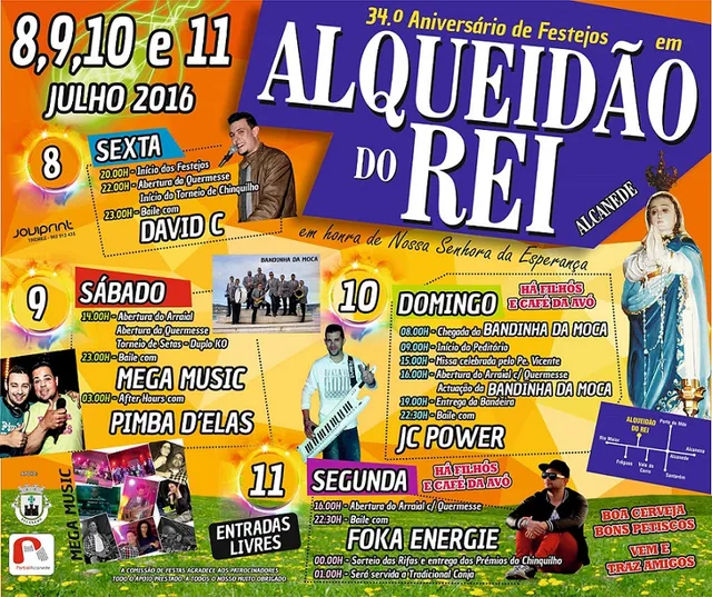 cartaz festa alq rei 2016