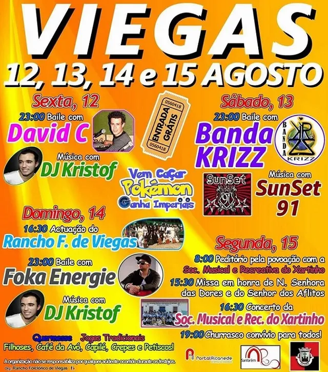 cartaz festa viegas 2016