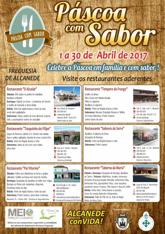 cartaz pascoa sabor 2017