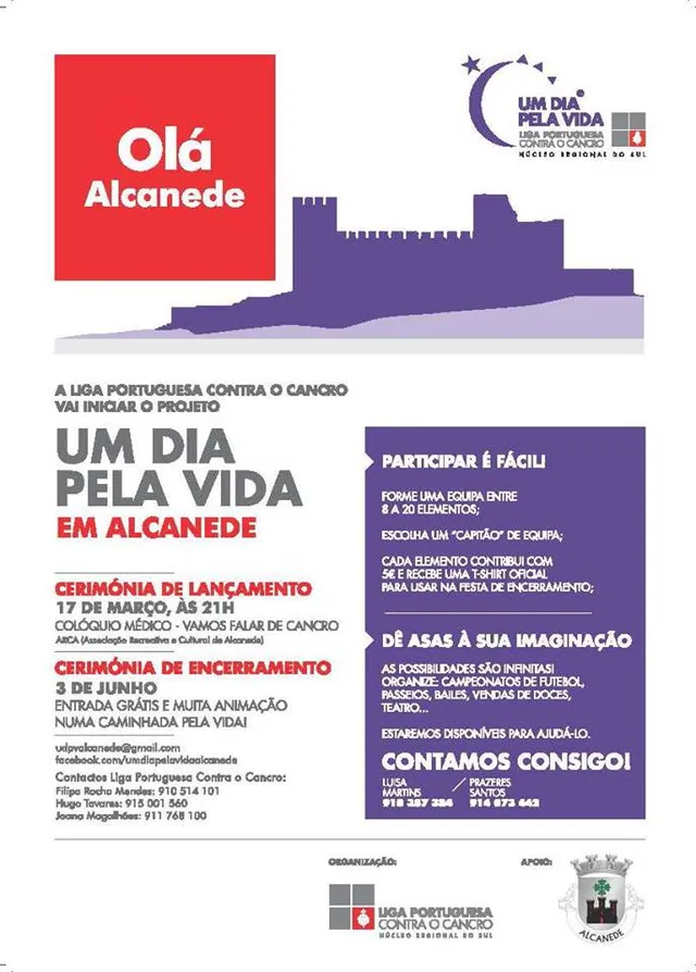 cartaz um dia vida
