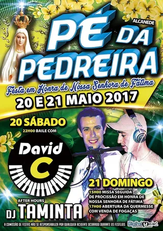 cartaz festa pe pedreira
