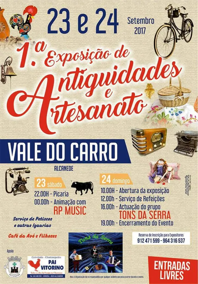 cartaz antiguidades