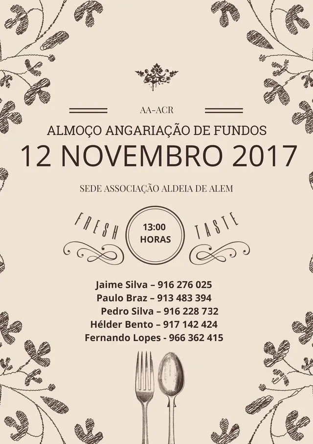 cartaz 12 nov