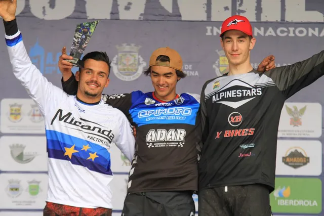 DHI 2018 nr4 Podio Juniores Tomas Barreiros