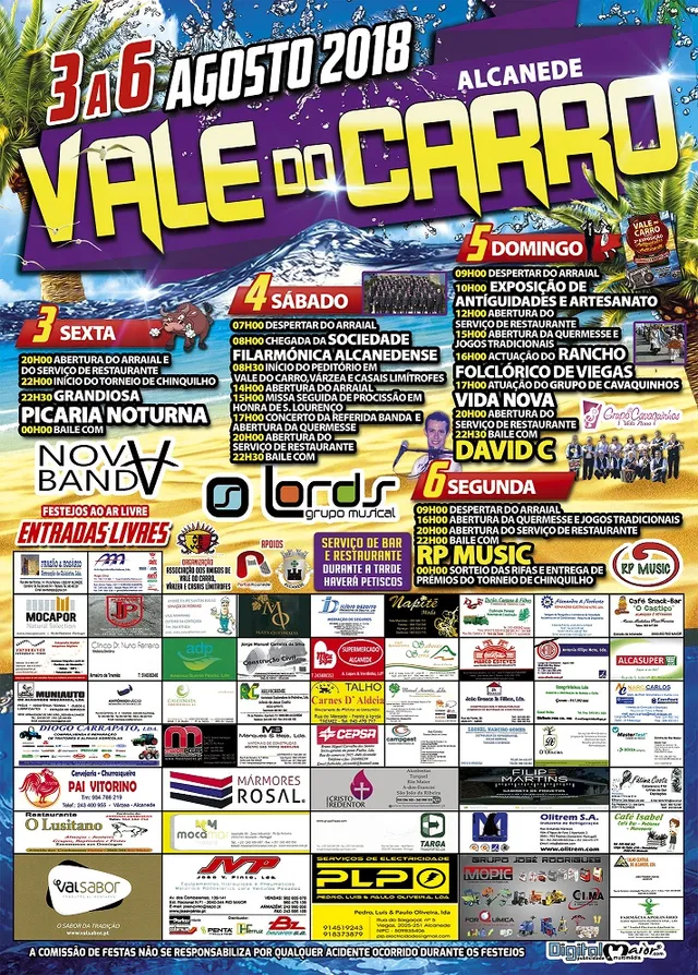 cartaz vale carro 2018