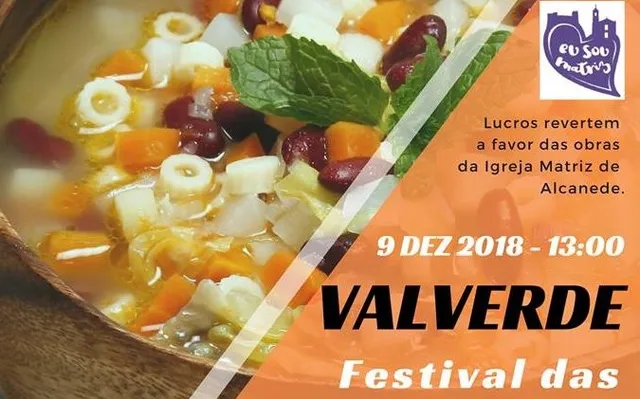 Festival das Sopas de Valverde – Lucros revertem a favor da recuperação da Igreja Matriz de Alcanede