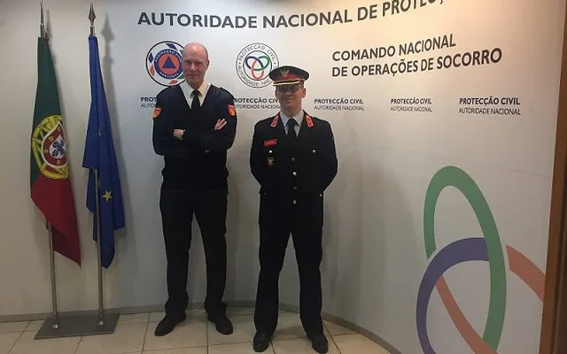 Bombeiros de Alcanede estreitam relações com Bombeiros Holandeses