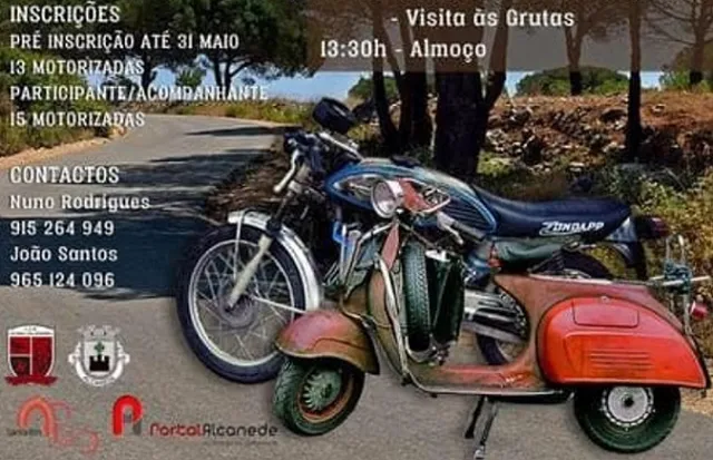 Aldeia da Ribeira – Passeio de motorizadas e vespas aguarda uma centena de participantes