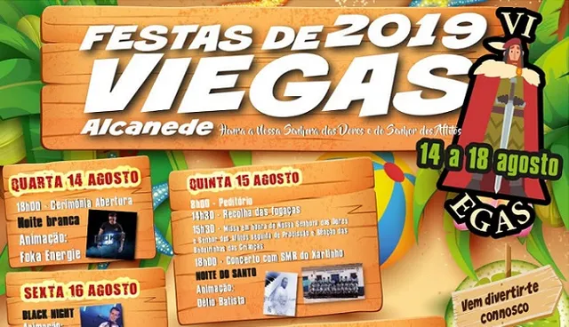 Viegas em Festa de 14 a 18 de Agosto