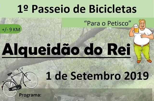 Alqueidão do Rei – Passeio de bicicletas “para o petisco”