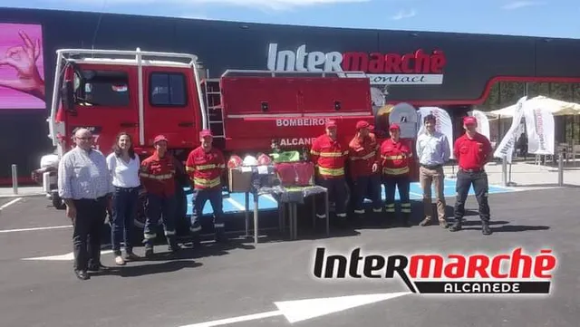 Intermarché de Alcanede reforça BVA com equipamentos de proteção individual