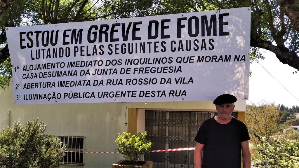 Cidadão em greve de fome por diferendo com a Junta de Freguesia de Alcanede